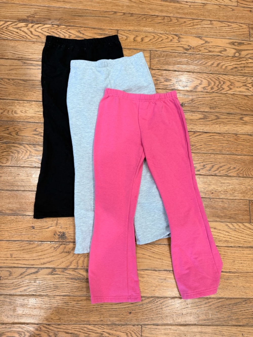 3 for 15!! Or make an offer Girls 3-Pack Pull-On Pants Black, Gray, Bright Pink